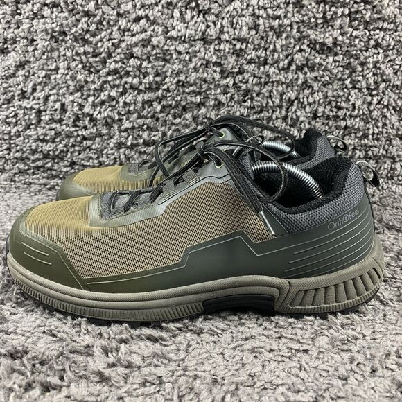Orthofeet Cascade Green Water Resistant 648 Lace Up Comfort Shoes Men’s 10.5 2E - Picture 1 of 8